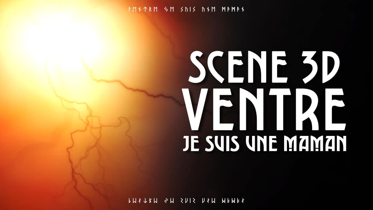 Miniature - Scène 3D Ventre Je Suis Une Maman