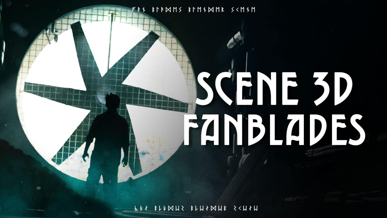 Miniature - Scène 3D Fan Blades